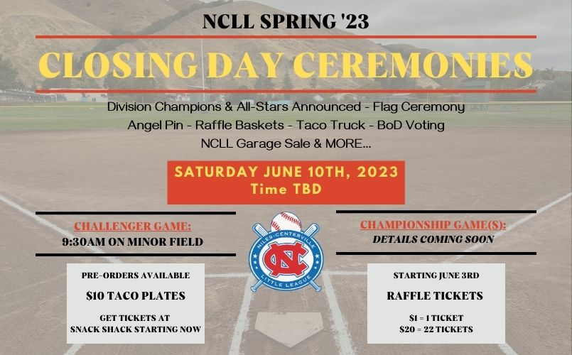 Closing Day Ceremonies