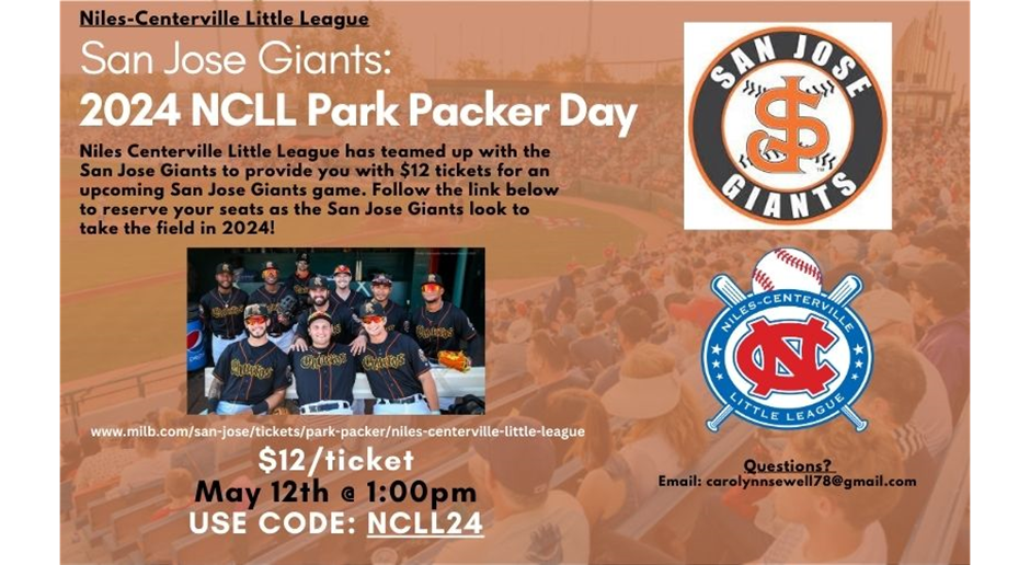 NCLL Day at SJ GIants